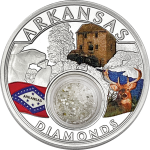 2020 Mesa Grande Tribe 1 oz. Silver U.S. Treasures Series - Arkansas Main Image