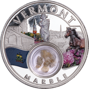 2024 Mesa Grande Tribe 1 oz. Silver U.S. Treasures Series - Vermont Main Image