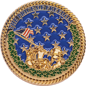 World War II Victory Challenge Coin Main Image