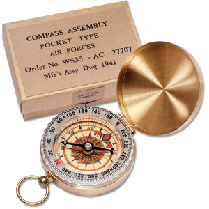 WWII Brass Compass Reproduction Main Image