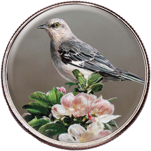 50 State Birds & Flowers - Arkansas Main Image