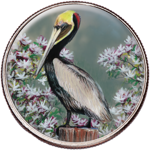 50 State Birds & Flowers - Louisiana Main Image