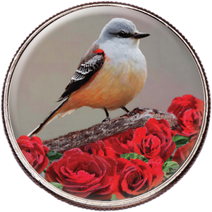 50 State Birds & Flowers - Oklahoma Main Image