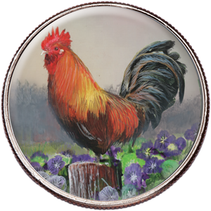 50 State Birds & Flowers - Rhode Island Main Image