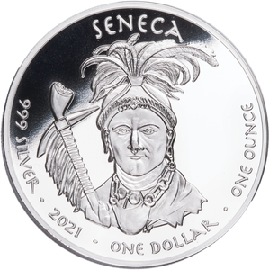 2021 Jamul Nation Seneca & Wild Boar Silver Dollar Main Image