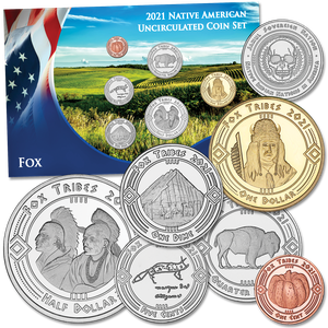 2021 Jamul Indian Coin Set - Fox Main Image