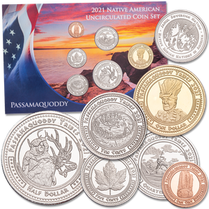 2021 Jamul Indian Coin Set - Passamaquoddy Nation Main Image