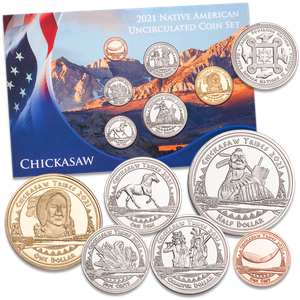 2021 Jamul Indian Coin Set - Chickasaw Tribe Main Image