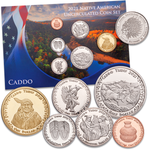 2021 Jamul Indian Coin Set - Caddo Main Image