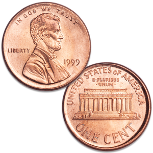 Lincoln Memorial Cent Broadstrike Error Main Image