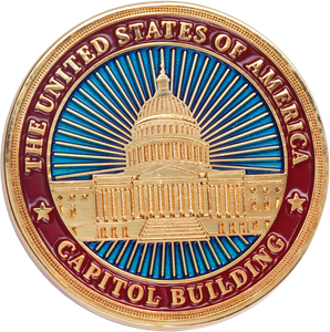 Capitol Building Challenge Coin Main Image