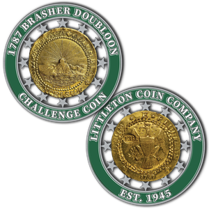 1787 Brasher Doubloon Challenge Coin Main Image