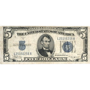 1934-dated $5 Silver Certificate Main Image