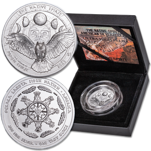2023 1 oz. Silver Native Spirit Moon (Owl) Dollar Main Image