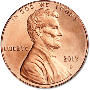 Union Shield Lincoln Head Cent Main Image