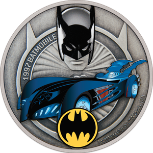 2021 Niue Silver $2 1997 Batmobile Main Image