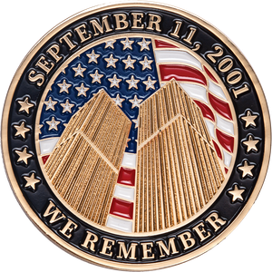 9/11 Remembrance Challenge Coin Main Image