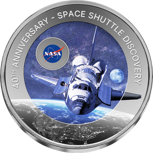 2024 Ghana Titanium 2 Cedis Space Shuttle Main Image