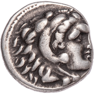 336-275BC Alex the Great Slv Drm    VF Main Image