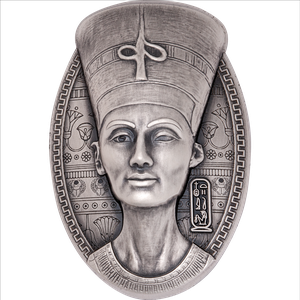 2023 Djibouti 3 oz. 200 Francs Bust of Nefertiti Main Image