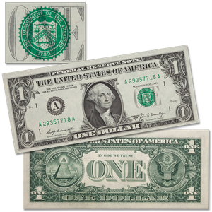 1969-dated $1 Federal Reserve Note Main Image