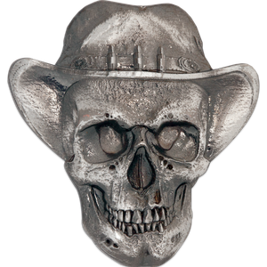 2022 Ghana 2 Cedis Cowboy Skull Main Image
