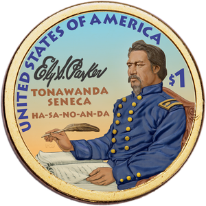2022 Native American Dollar with Colorized Reverse Main Image