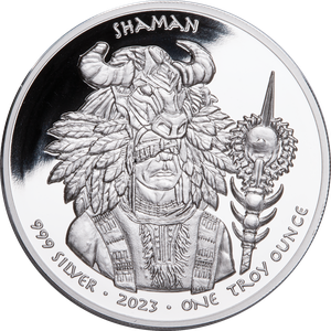 2023 Oglala Lakota Sioux 1 oz. Silver $1 Shaman Main Image