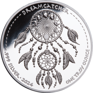 2024 Oglala Lakota Sioux 1 oz. Silver $1 Dream Catcher Main Image