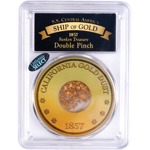 Gold Double Pinch from the SS Central America Main Image