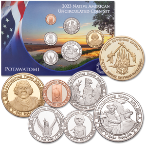 2023 Jamul Indian Coin Set - Potawatomi Main Image