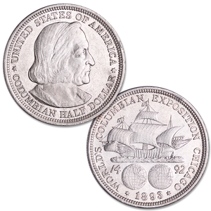 1892-1893 World’s Columbian Exposition Half Dollar Main Image