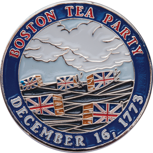 Boston Tea Party Challenge Coin Main Image
