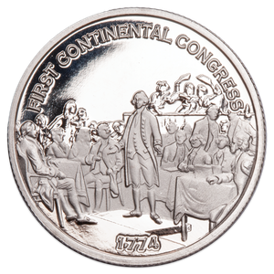 America 250th Niue Half Dollar First Continental Congress Main Image