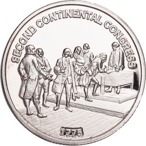 America 250th Niue Half Dollar Second Continental Congress Main Image