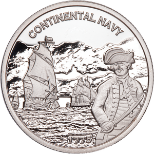 America 250th Niue Half Dollar Continental Navy Main Image