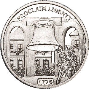 America 250th Niue Half Dollar Proclaim Liberty Main Image