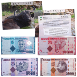2019-2020 Tanzania Note Set Main Image