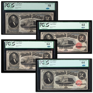 1880 $2 Legal Tender Cut Sheet Main Image