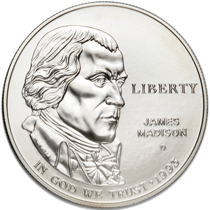 1993 Bill of Rights Silver Dollar Main Image