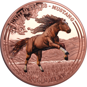 2023 Wild American Mustang Copper Dollar Main Image