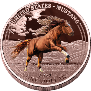 2023 Wild American Mustang Copper Dollar Main Image