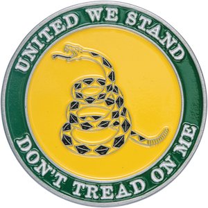 Don’t Tread on Me Challenge Coin Main Image