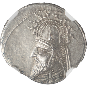 93-69 B.C. Sinatruces Silver Drachm Main Image