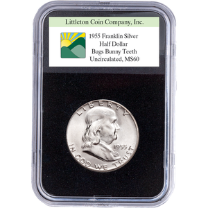 1955 Franklin "Bugs Bunny" Silver Half Dollar Main Image