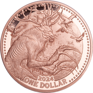 2024 Mesa Grande 5 oz. Copper $1 Wendigo Main Image