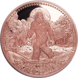 2025 Mesa Grande 5 oz. Copper $1 Bigfoot Main Image