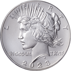 2023 Peace Silver Dollar First Day of Issue Main Image