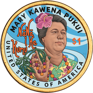 2025 Native American Dollar with Colorized Reverse Main Image