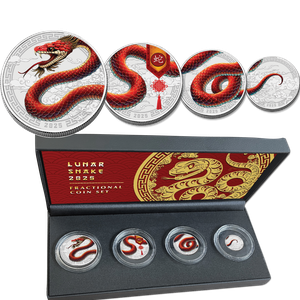 2025 Fiji Silver Year of the Snake Fractional Set Main Image